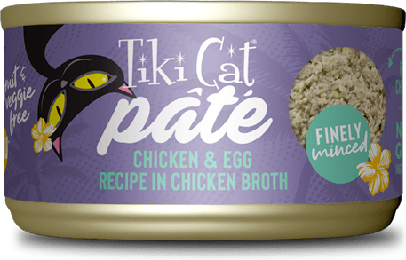 Tiki Cat Pate Chicken & Egg Pate